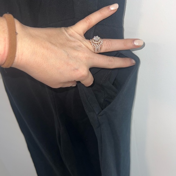 Nike Sportswear Club French Terry Romper Black small - Picture 10 of 11